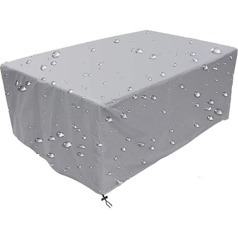 Housse Salon de Jardin 110x110x85cm Tissu Oxford très résistant Housse de Protection pour Mobilier Housse de Table (1/4)