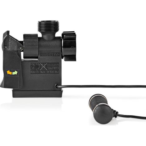 Nedis Elektronischer Aqua Stop / 3/4 Aussengewinde / 3/4 Innengewinde / Passend für: Geschirrspüler / Waschmaschine / Schwarz (1/5)