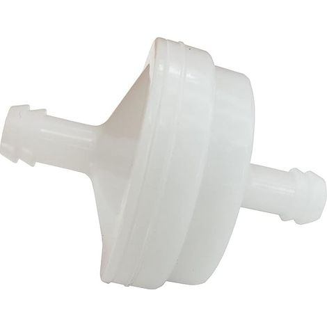 Filtre à Carburant Universel pour Moteur de Tondeuse, Remplacement Briggs & Stratton 4112 394358S, Diamètre 33mm x Longueur 45mm, Entrée 6.35mm