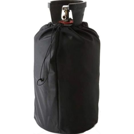 Wasserdichte Schutzhülle für Propangasflaschen, Sonnenschutz, schwarz – 31 x 59 cm (1/5)