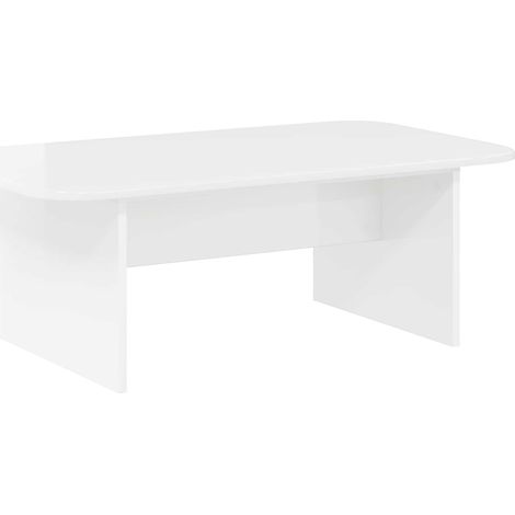 Mesa de Café brillante 93 x 53 x 33 cm Madera de ingeniería vidaXL (1/5)