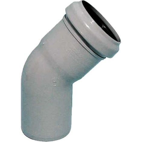 "CURVA A INNESTO Ø75 """"BAMPLAST PP-TECH"""" 45°"