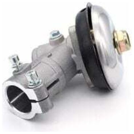 Riduttore ad angolo retto da 28 mm per decespugliatori, testina di ingranaggi universale per decespugliatori, riduttore per tosaerba/motoseghe (28 mm, 9 denti rotondi)
