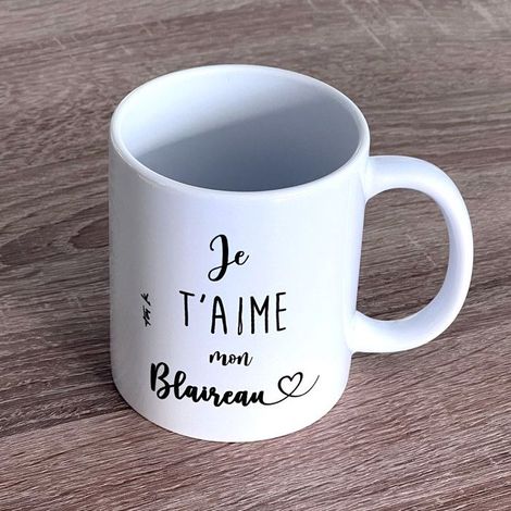 Tasse - MYCRAZYSTUFF - Ich liebe dich, mein Blender - 30 cl - Weiß - Geschirrspüler geeignet