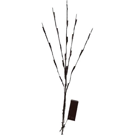 Lampe Branches De Saule - 20 Ampoules Led - 77 Cm - Alimentation Sur Piles - Ip44 - Décoration Intérieure Et Extérieure - 1 Pièce (1/5)