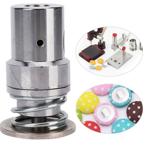 Presse à Boutons en Tissu - Moule Rond pour Machine à Presser Manuelle, Forme Pain (16 Litres)