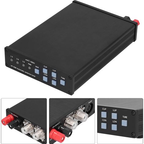 Automatischer Mini-Antennentuner für Kurzwellen, montiert mit Metallgehäuse, Zubehör MAT-180H (1/5)