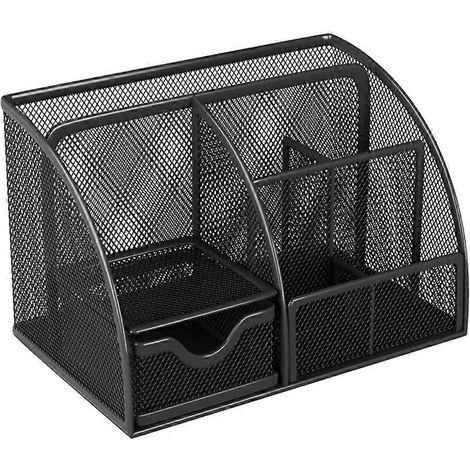 Organiseur de bureau, porte-stylos et organiseur à 6 compartiments