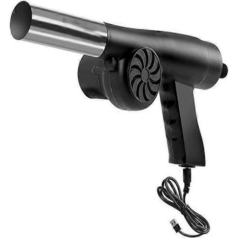 5V USB BBQ Ventilateur Souffleur d'Air Aide Brûlage Pique-Nique Cuisson Allume-Feux Outils Barbecue Tuyau Court (1/4)