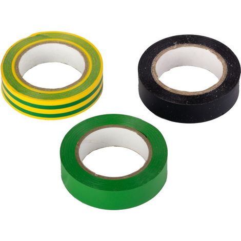 Ruban isolant mega rz13101t 15 mm 10 m 3 rouleaux