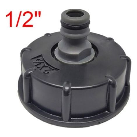 1/2 Zoll IBC-Tankadapter, Adapteranschluss, Wasserhahn