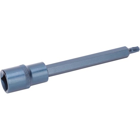 Hex socket, 6/4" drive quick wrench, Torx 6 screwdriver bit (140XT30) (1/5)