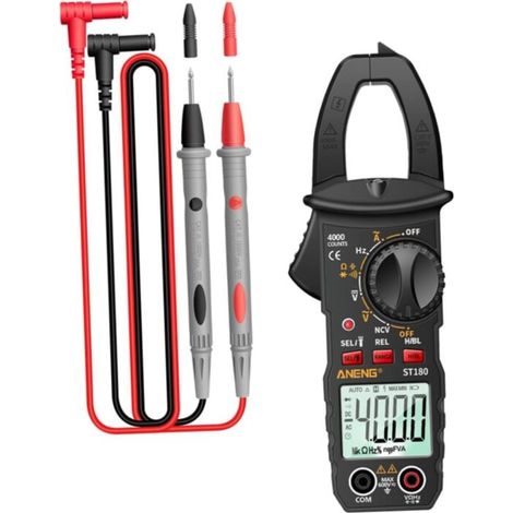 Multimètre Pince Électronique Portable Outil de Mesure Électricien Réparation Électroménager (1/4)