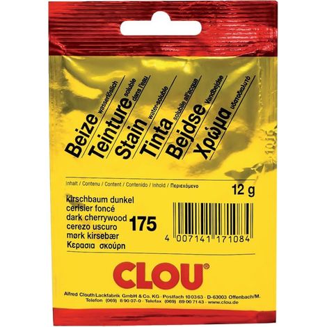 Clou Pulverbeize 12 g kirsche dunkel Beizen (1/3)