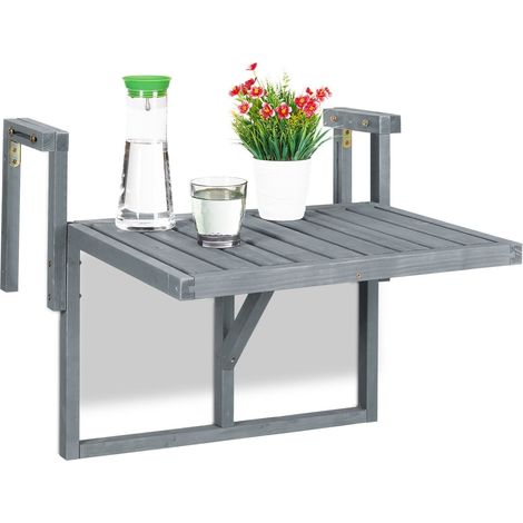 Balkontisch zum aufhangen aus holz 883 (1/5)