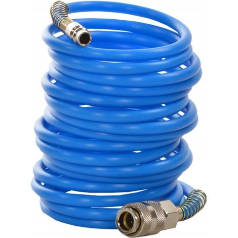 Tubo flessibile pneumatico a spirale per compressore, 10 m (1/5)
