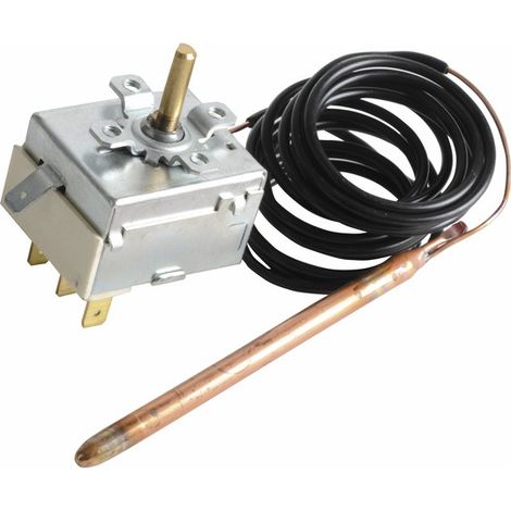 Riello – Thermostat ECS 24004 – Longueur 200mm – Intensité 16A – Compatible chauffe-eau – Installation facile