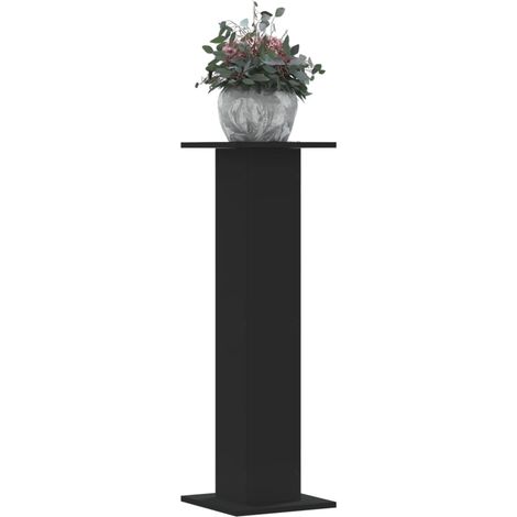 Plant Stands 2 pcs Black 30x30x95 cm Engineered Wood vidaXL (1/5)