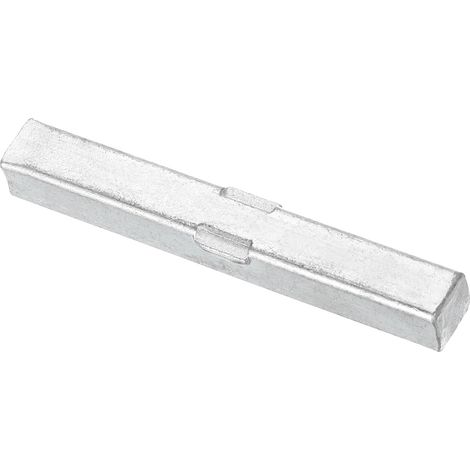 poignée de porte intérieure, poignée porte coulissante de 60mm de Long, Pièces de Rechange de Verrou de Porte en Fer pour la Plupart des Types de Poignées de Porte, Argent (1/5)