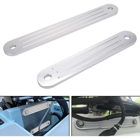 Marine Top Bolt Hole TSP-1, Lower Bolt Hole TSP-2DP Crossbeam Support Plate Kit - Aluminum Alloy - (1/4)