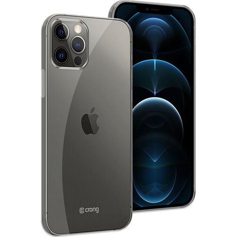 Crong Crystal Slim Cover - iPhone 12 Pro Max Hülle (Transparent) (1/5)