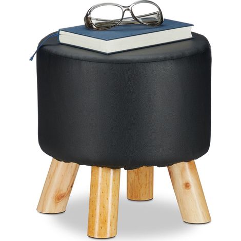Hocker aus kunstleder