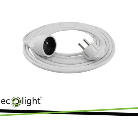 PROLUNGA 5M 3X1,5MM 16A SCHUKO BIANCO