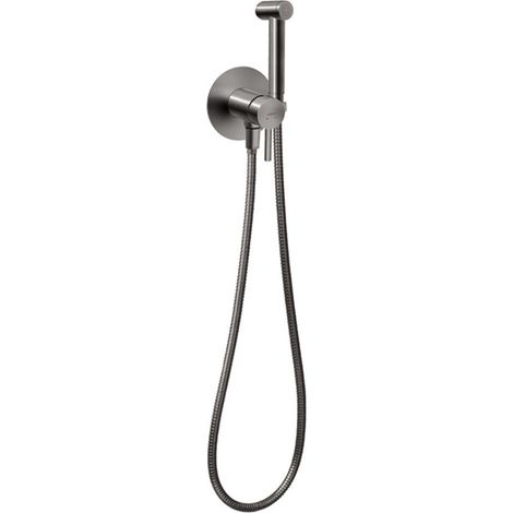 Grifo de bidé oculto Ciriculus, color gris metalizado. (1/2)