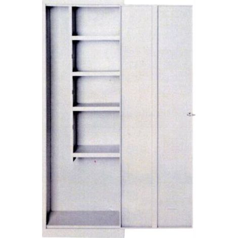 ARMADIO 1 Anta in Lamiera Verniciata PORTASCOPE 60x40x176H cm Fornito Smontato