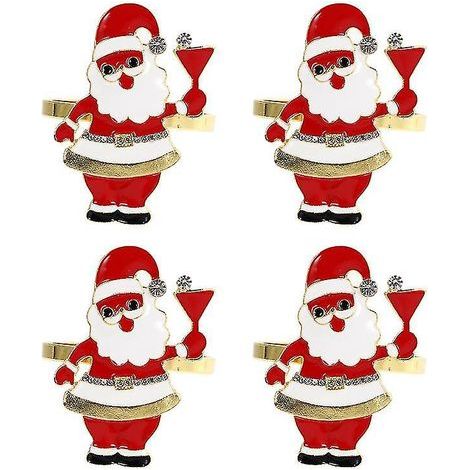 4 Weihnachtstischdekorationen (1/3)