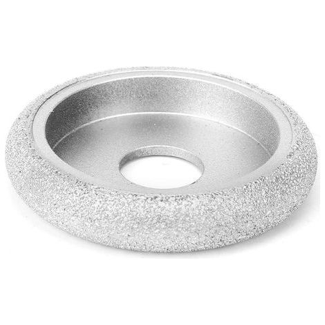 2.87 pouces Rome meule abrasive meule diamantée brasée pour verre en céramique pierre(0.5CM) (1/5)