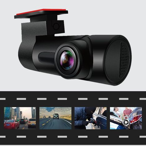 Auto-Dashcam mit 1080p-Nachtsicht, WLAN-Loop-Aufnahme, Parküberwachung, App-Steuerung und Videoaufzeichnung während der Fahrt (1/5)