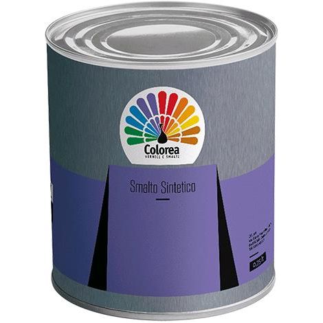 Smalto Sintetico 'Colorea' Lt. 0,750 Marrone Terra