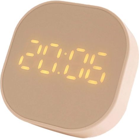 Minuterie de Cuisine Compte à Rebours Magnétique Minuterie Numérique Enseignant Salle de Classe Cuisine Horloge Murale Minuterie pour Cuisine Lecture (Rose) (1/5)