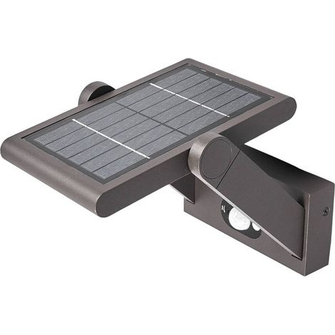 LED Solar Lights with Sensor 'Valerian' made of Aluminium (1/5)