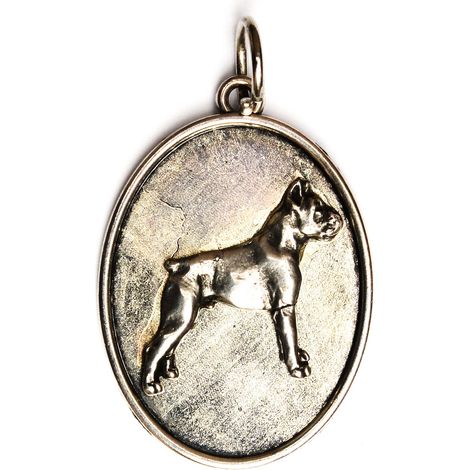 Boxer, Boxer II: collar para perros, colgante para mamás perrunas, joyería única de Art-Dog (1/5)