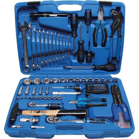 BGS Caisse à outils pour clés à douilles 117 pièces (1/4)