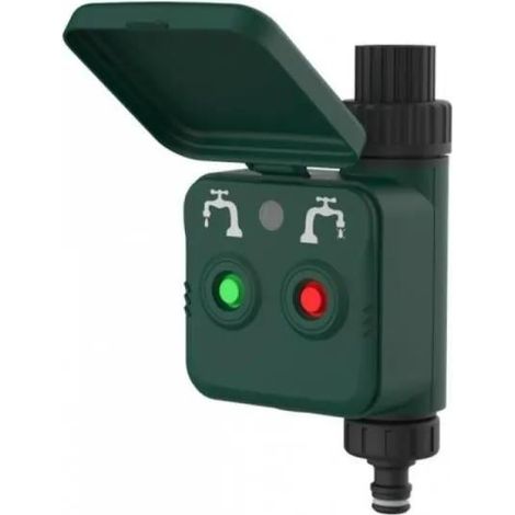 Woox R7060 Controlador de riego inteligente negro y verde
