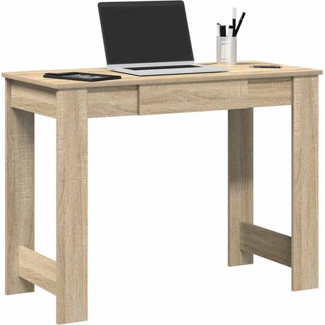 Schreibtisch Sonoma-Eiche 100x45x75 cm Holzwerkstoff