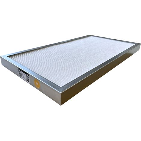 Filtre M5 mini-plis cadre galva - paisseur : 46 mm - dimensions : 750 x 400 mm