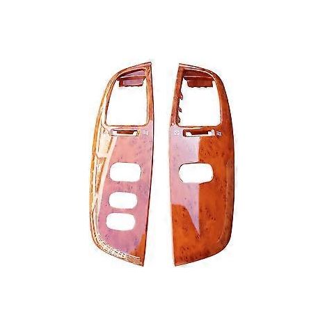 Lüftungsgitter für Armaturenbrett im Fahrzeuginnenraum für Land Cruiser 100 LC100 FJ100 (Baujahre 1997–2007), Klimaanlagenauslass, Holzoptik