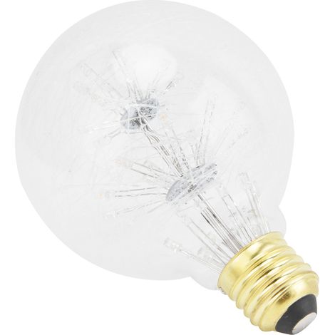 Dekorative Lampe aus Antikglas, im alten Stil, warmweißes Licht, 3 Watt, 85 V bis 265 V, LED-Leuchte für Garten- und Weihnachtsdekorationen (1/5)