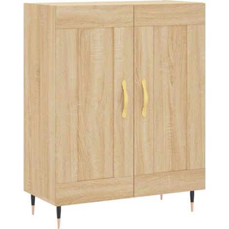 Sideboard/Anrichte/Buffet Sonoma-Eiche 69,5x34x90 cm Holzwerkstoff LXWW561647 (1/5)