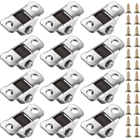 20 rotelle per mobili resistenti, mini rotelle girevoli da 12 mm, ruote in gomma per piccoli elettrodomestici e bagagli, capacità totale di 160 kg. (1/4)