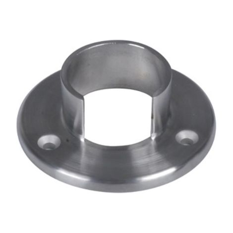 [QUALITE FRANCAISE] - Fixation murale pour Tube Ø42.4 avec verre - INOX 304