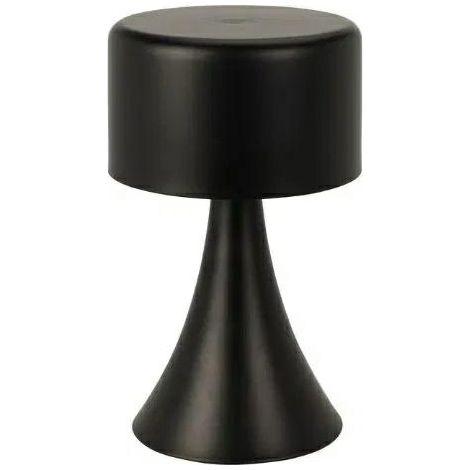 LÁMPARA DE MESA LED Tirset, metal negro, FUNCIONA A PILAS (1/4)