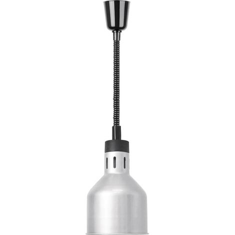 Lampe chauffante rétractable finition métal brossé - Buffalo (1/4)