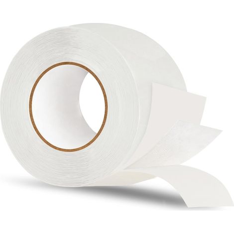 Ruban Pare Vapeur Double Face pour Ecran Sous Toiture, Extra Fort Bande Pare-Vapeur, Transparent Adhésif Freins et Membranes de Toiture (8cm x 10m x 1 rouleau) (1/5)