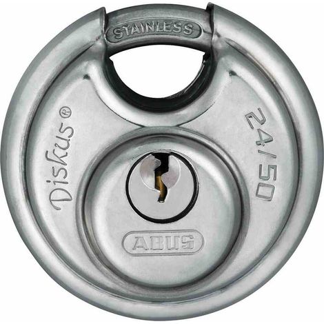 Zylindervorhangschloss 24IB/50 Schlosskörperbreite 51 mm Edelstahl verschiedenschließend (1/5)