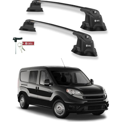 TURTLE kompatibel mit Ram Promaster City 2015-2025 Dachträger Air3 Grau (1/5)